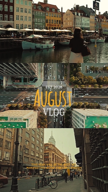 Vlog d'août
