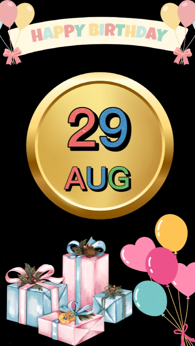 HBD 29 AGUSTUS 