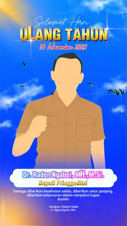 Ucapan Ultah Pejabat