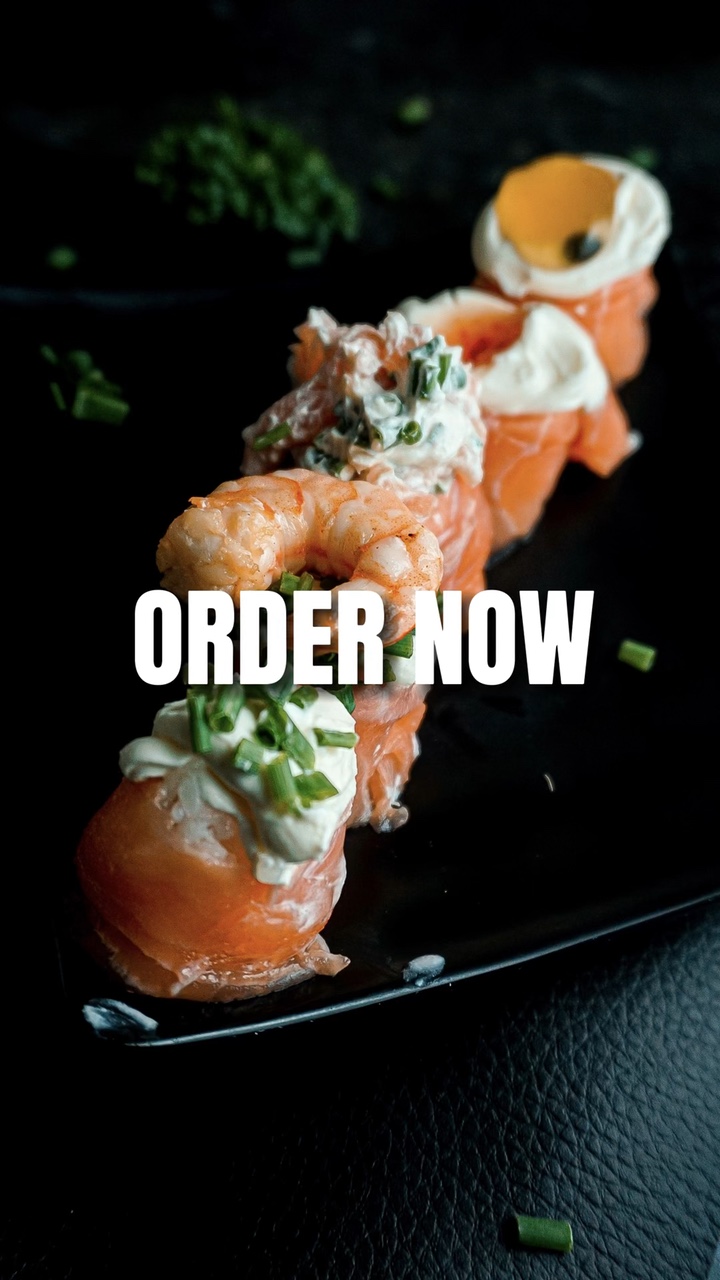 display food products in tiktok style