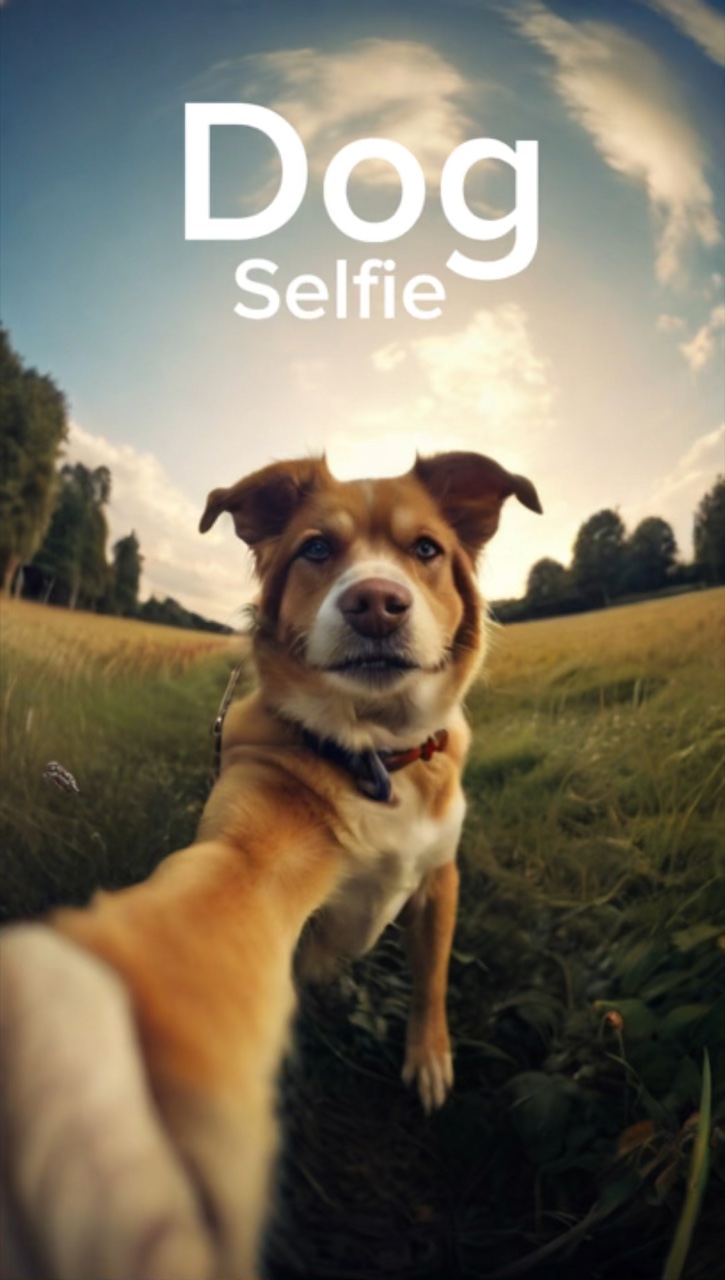 Selfie de perro