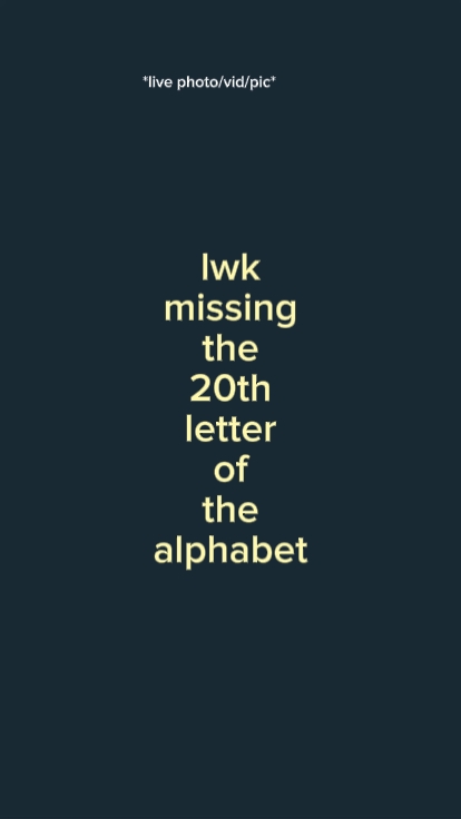 alphabet