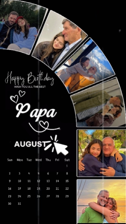 HBD papa 24 August