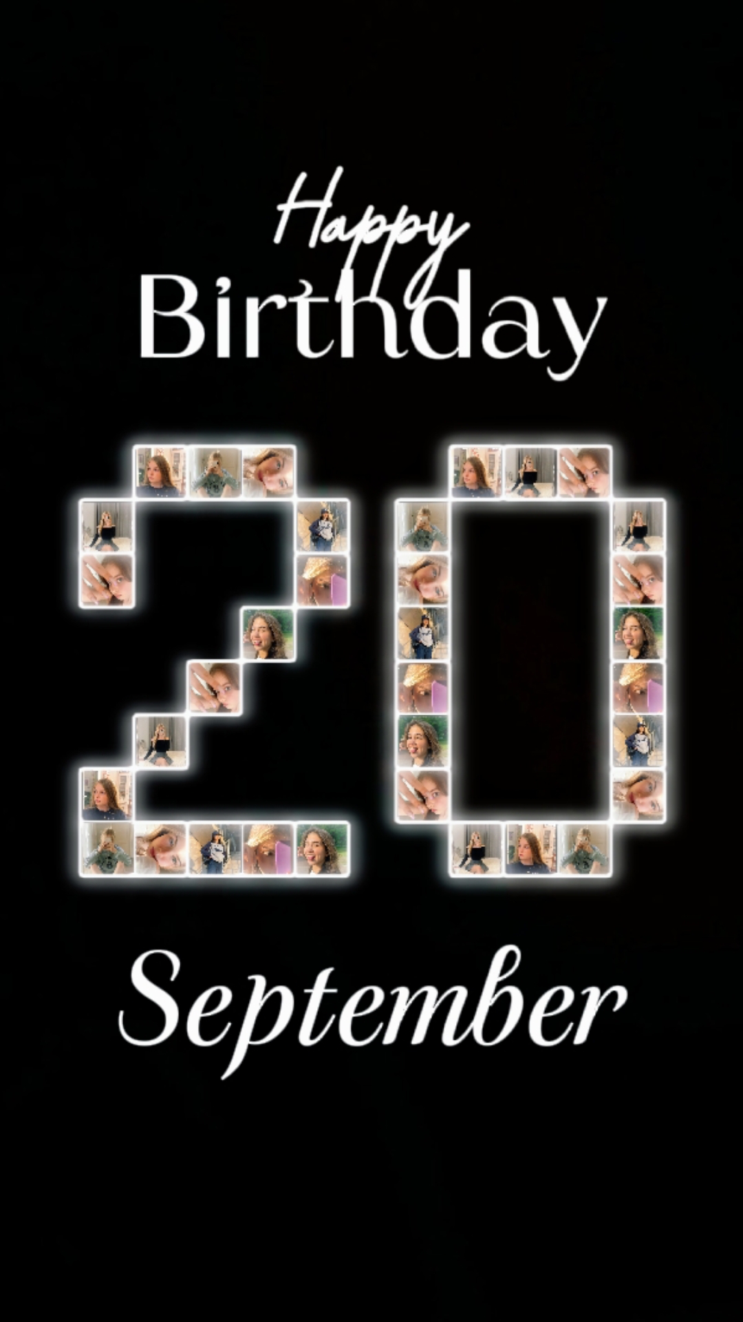 Birthday 20 Sept