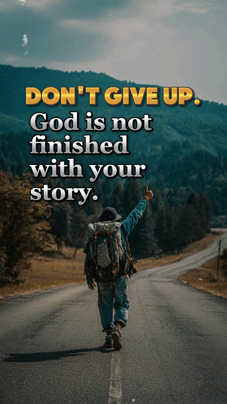 Don't give up