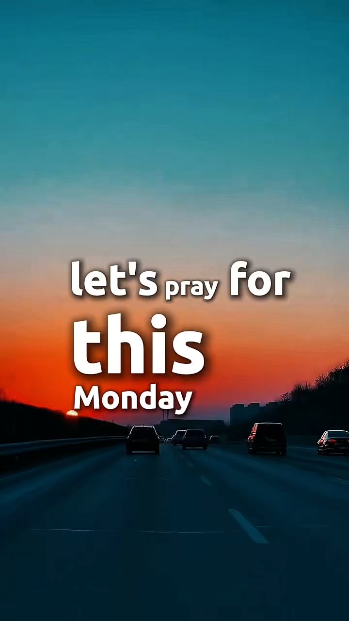 ORACIÓN DEL LUNES