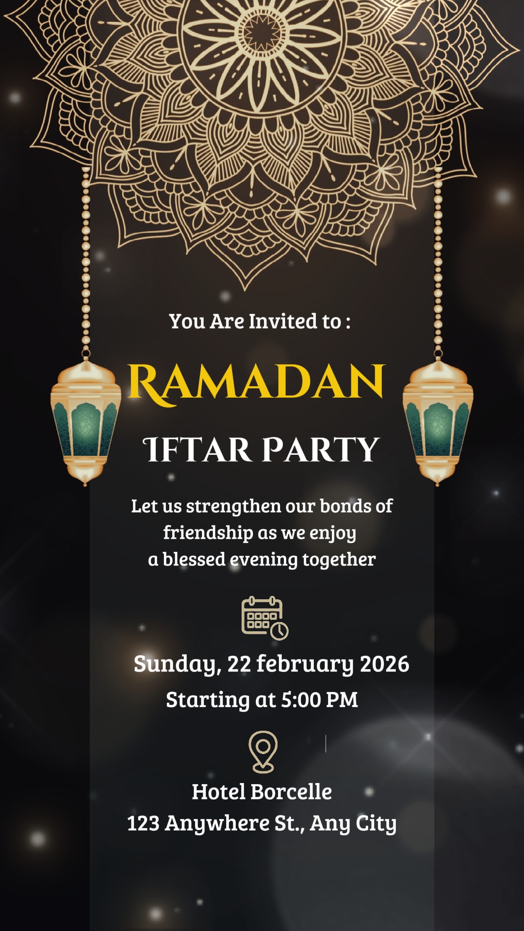 iftar party invitati