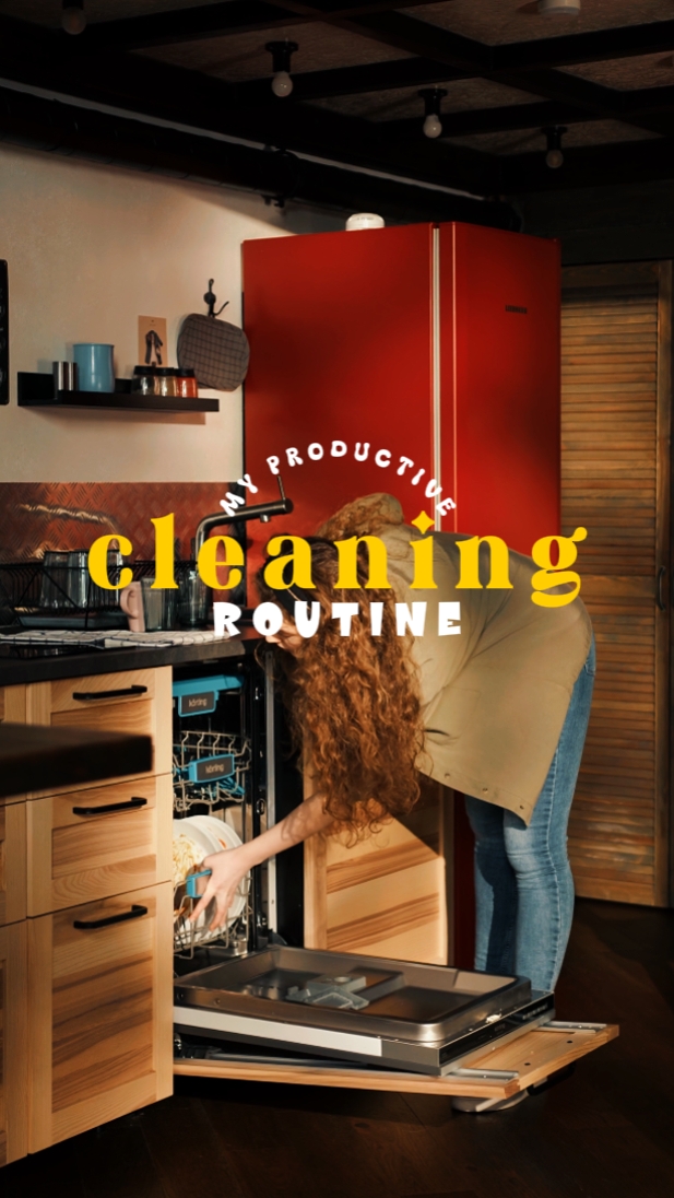 cleaning routine