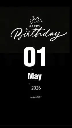 hbd 01 may 2026