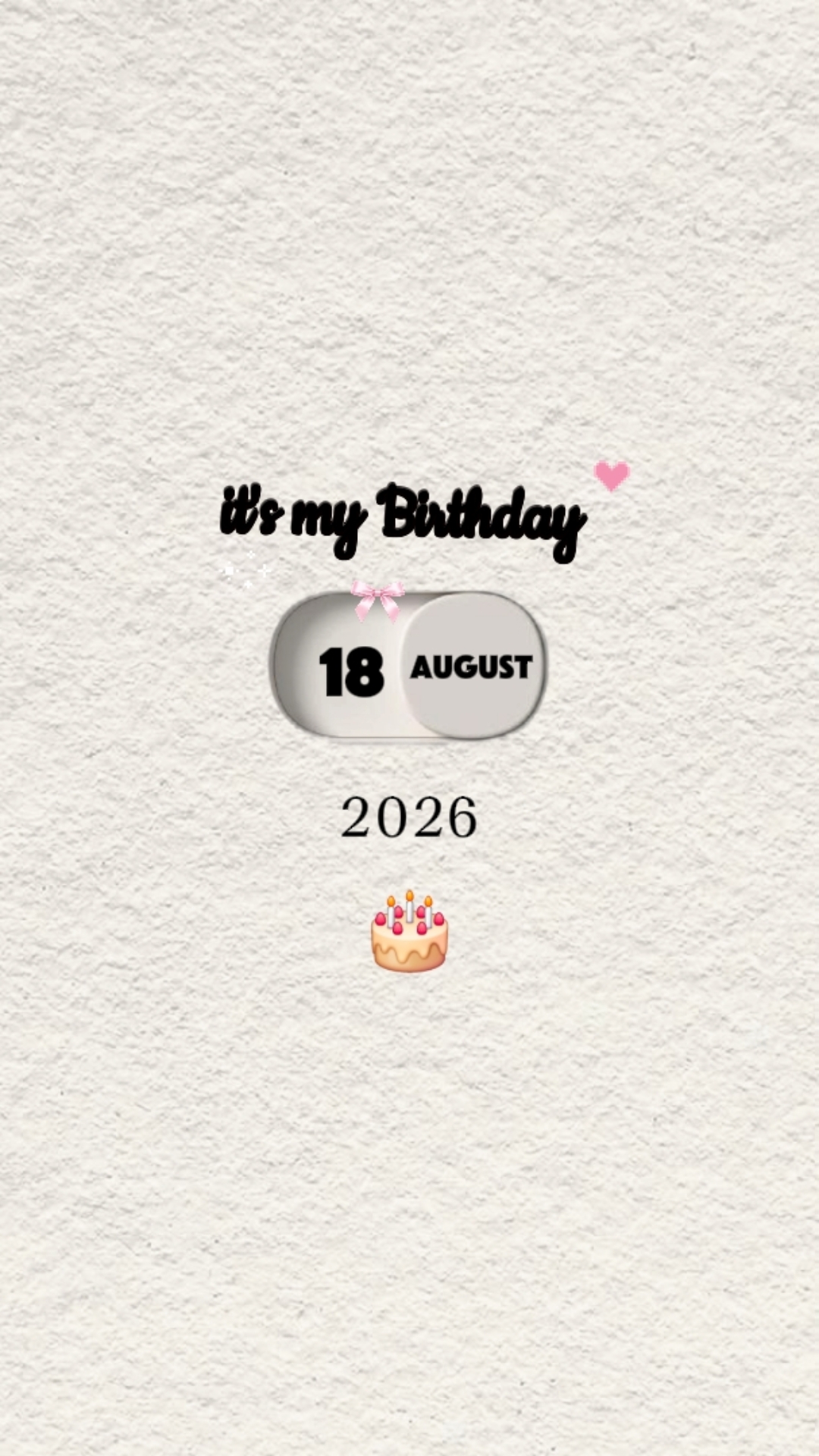 Hbd 18 august 2026
