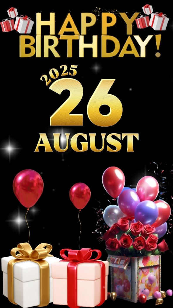 ULANG TAHUN 26 AGUSTUS