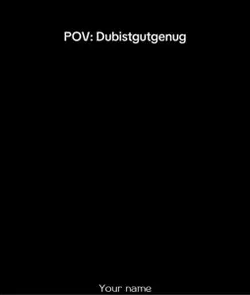 Dubisgutgenug