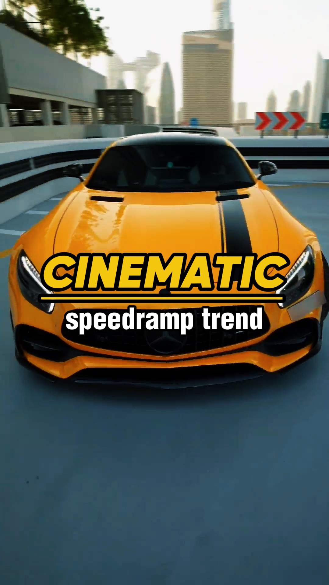 Cinematic speedramp