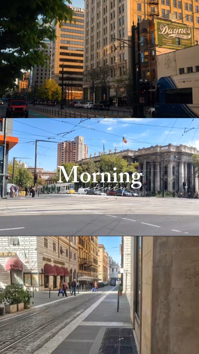 Morning activity