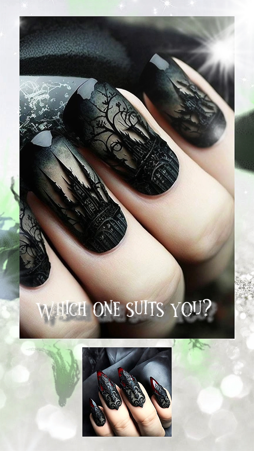 Arte De Uñas De Halloween