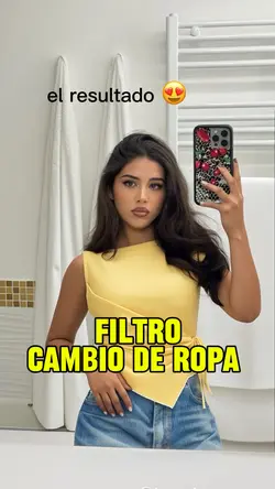 Cambio de ropa IA