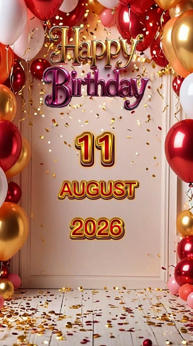 HBD 11 AGUSTUS 