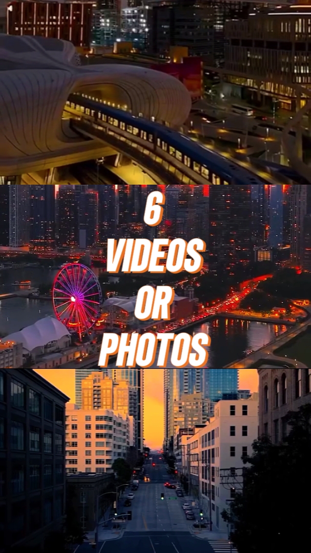 6 VIDEOS O FOTOS 