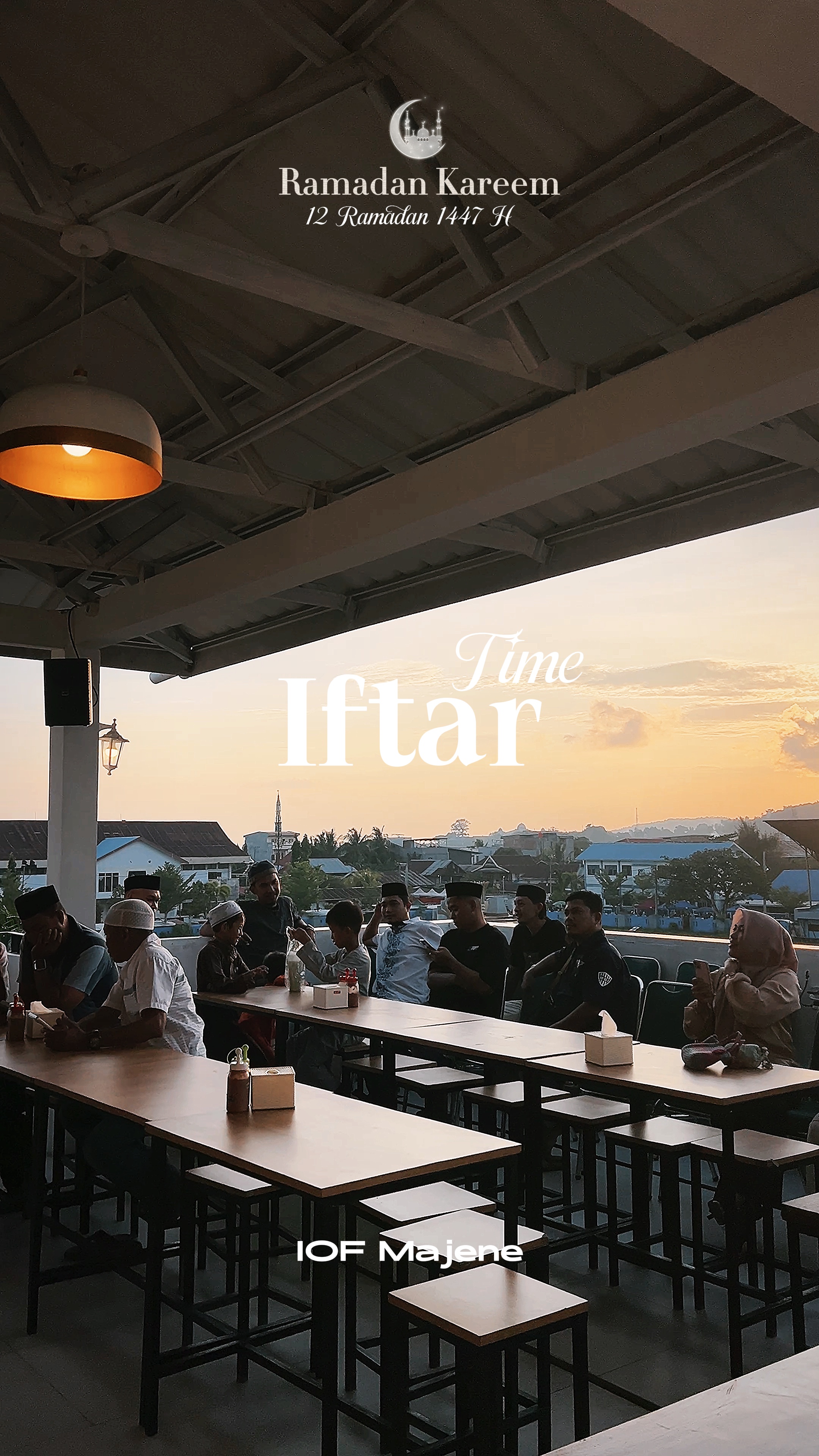 Bukber waktu buka puasa
