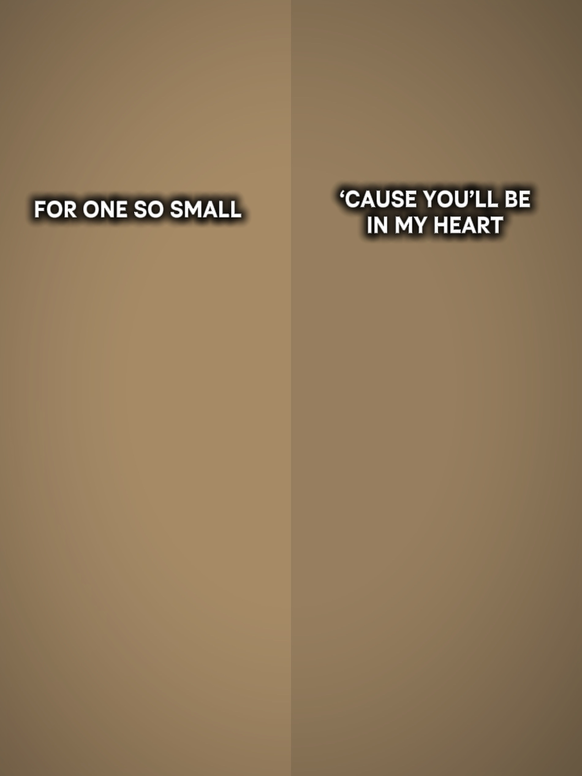 Don’t you cry