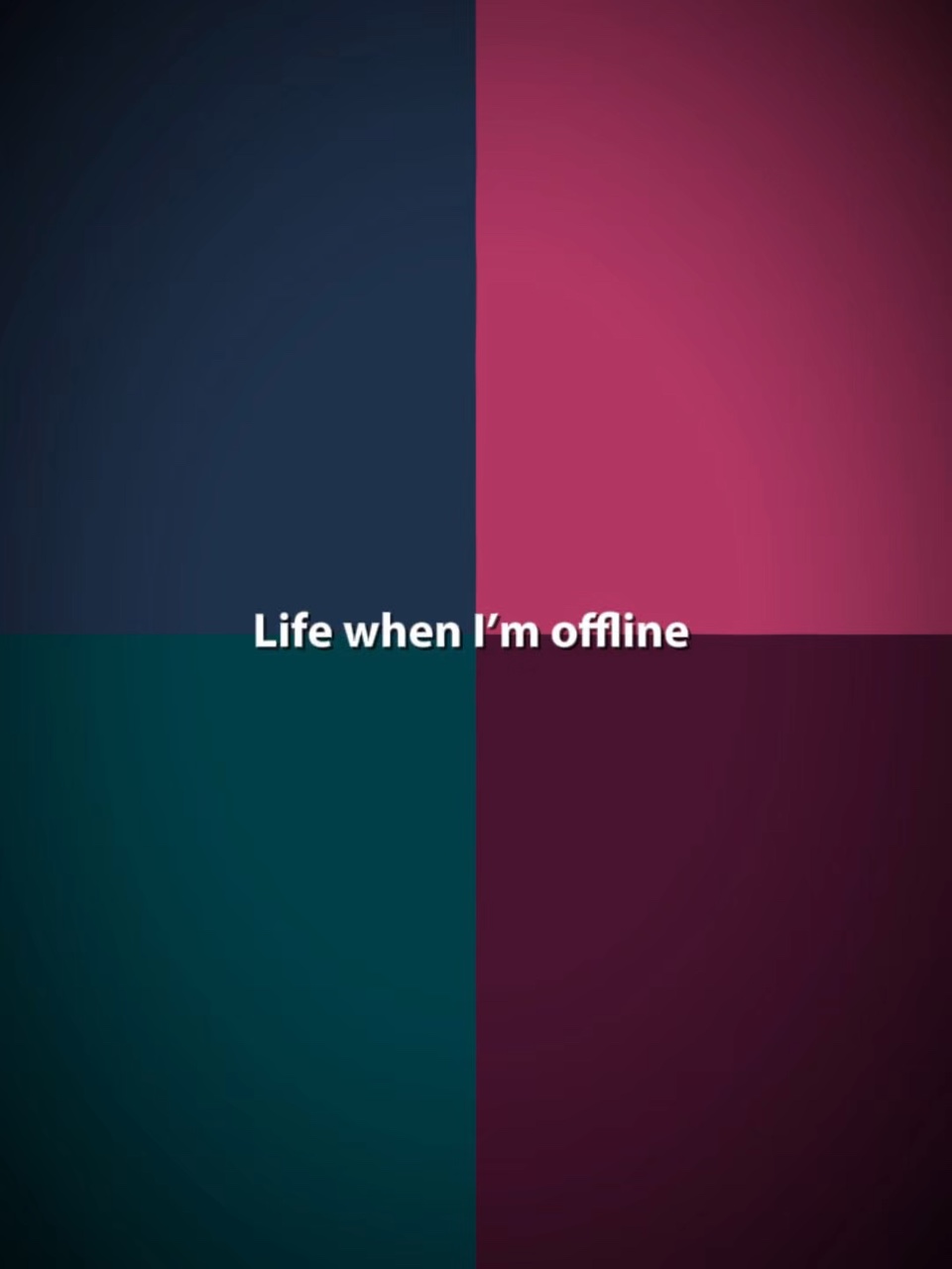 hidup saya offline 