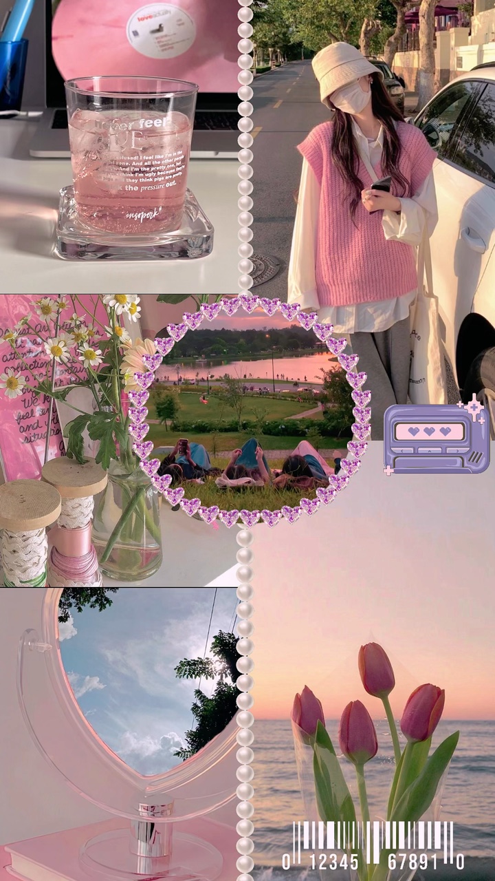 Plantilla rosa