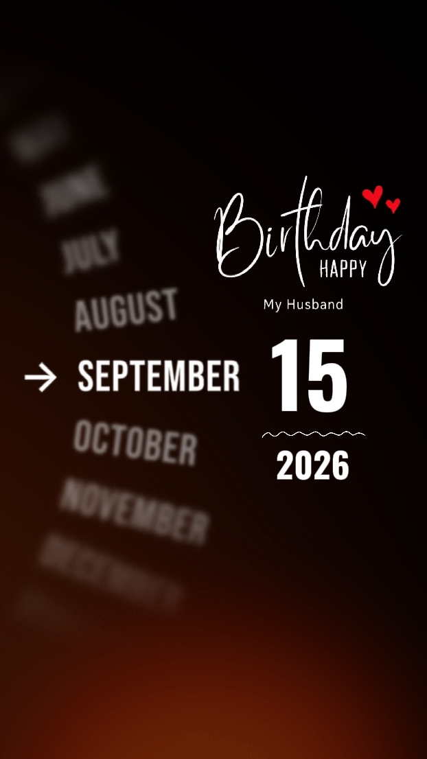 ANNIVERSAIRE MARI 15 SEPT