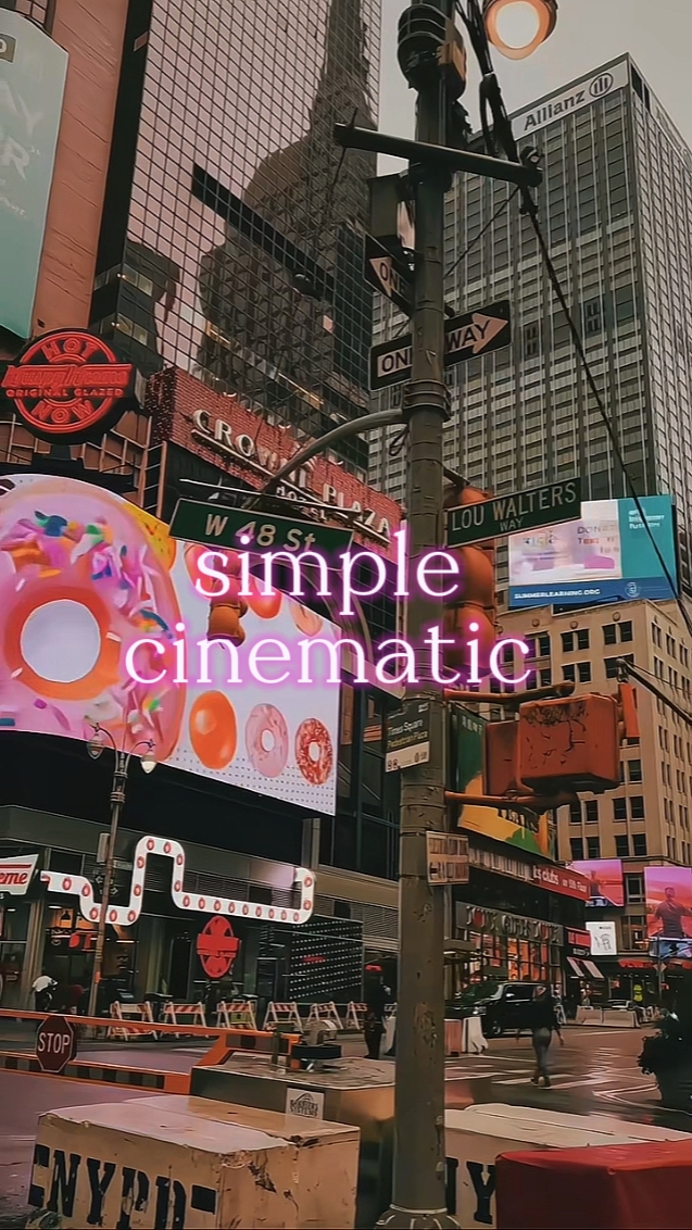 simple cinematic 
