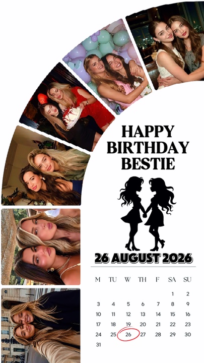 Birthday Bff 26 Aug