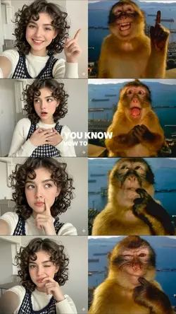 trend monkey pose