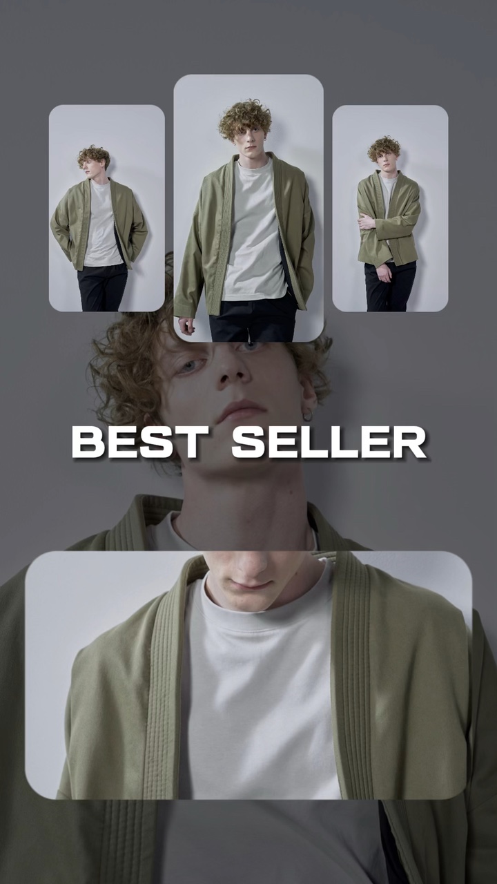Colección De Ropa De Hombre Exhibición De Productos Estilo TikTok