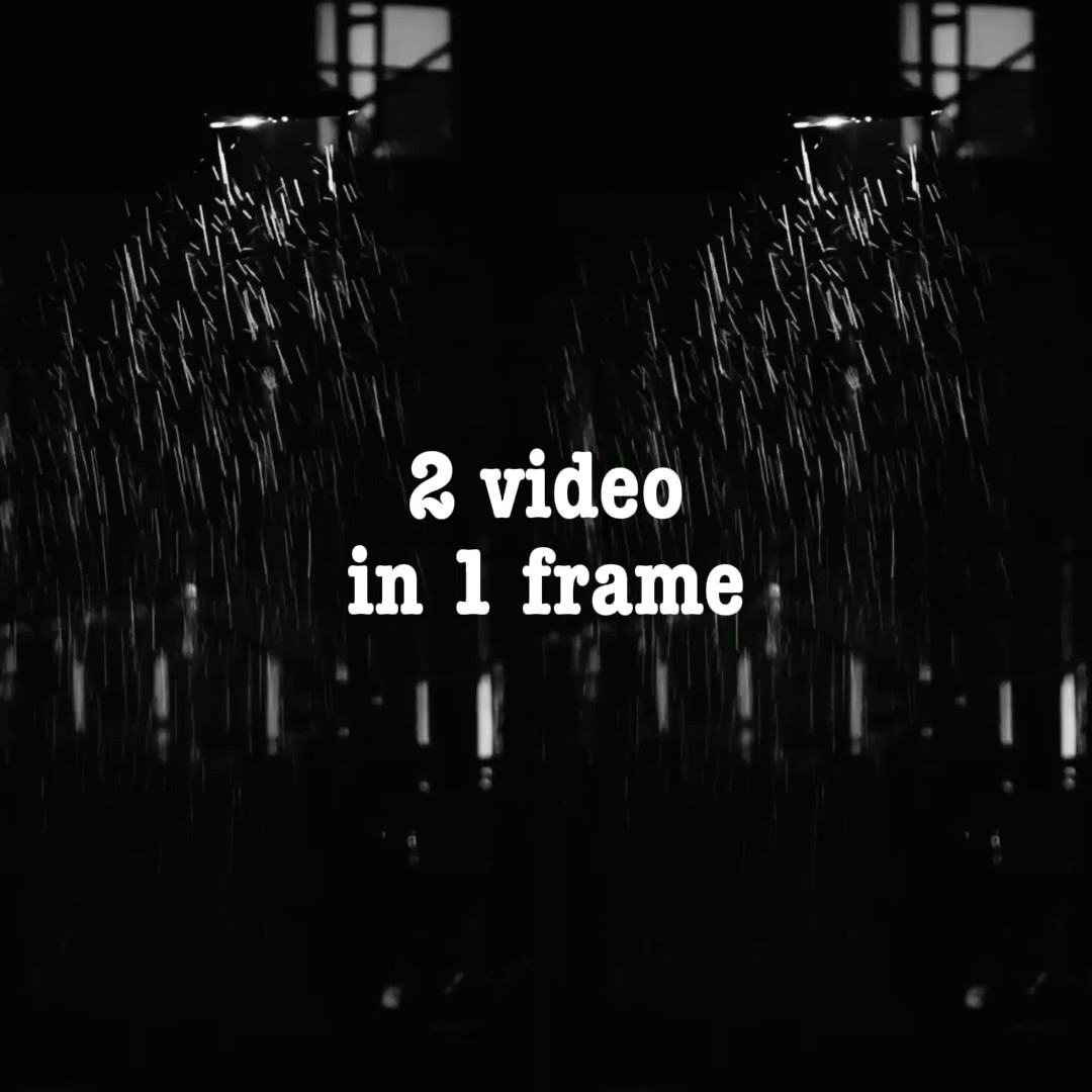 1 karede 2 video