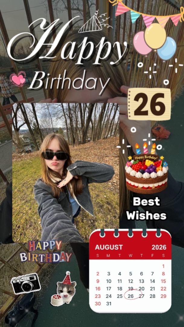 Cumpleaños 26 de agosto 