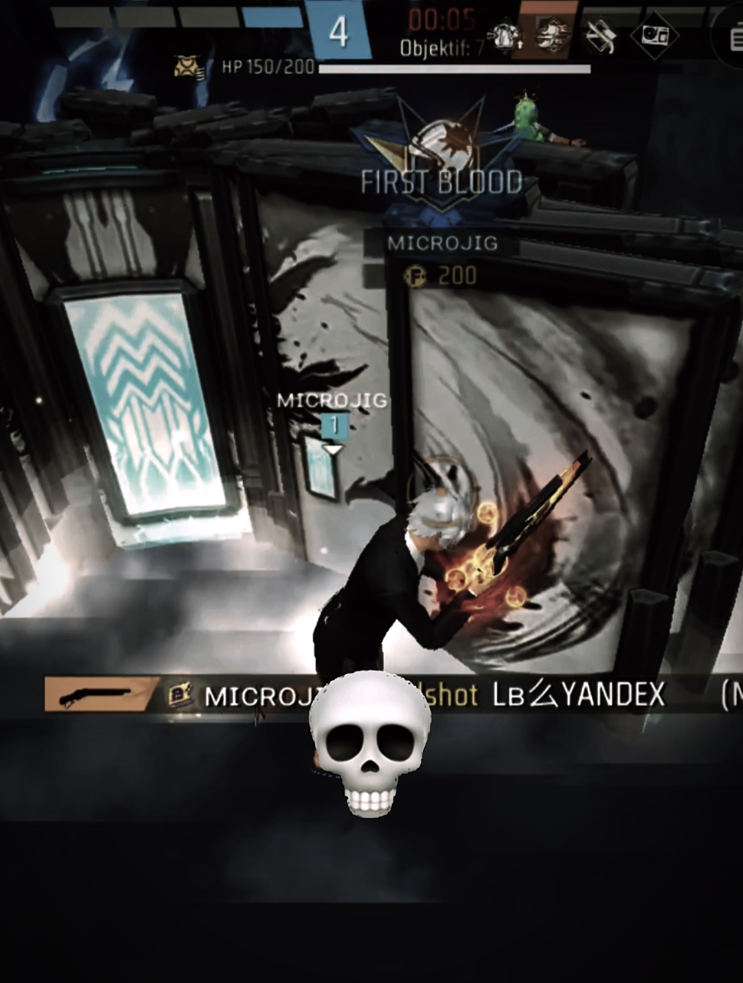 skull face trend ff 