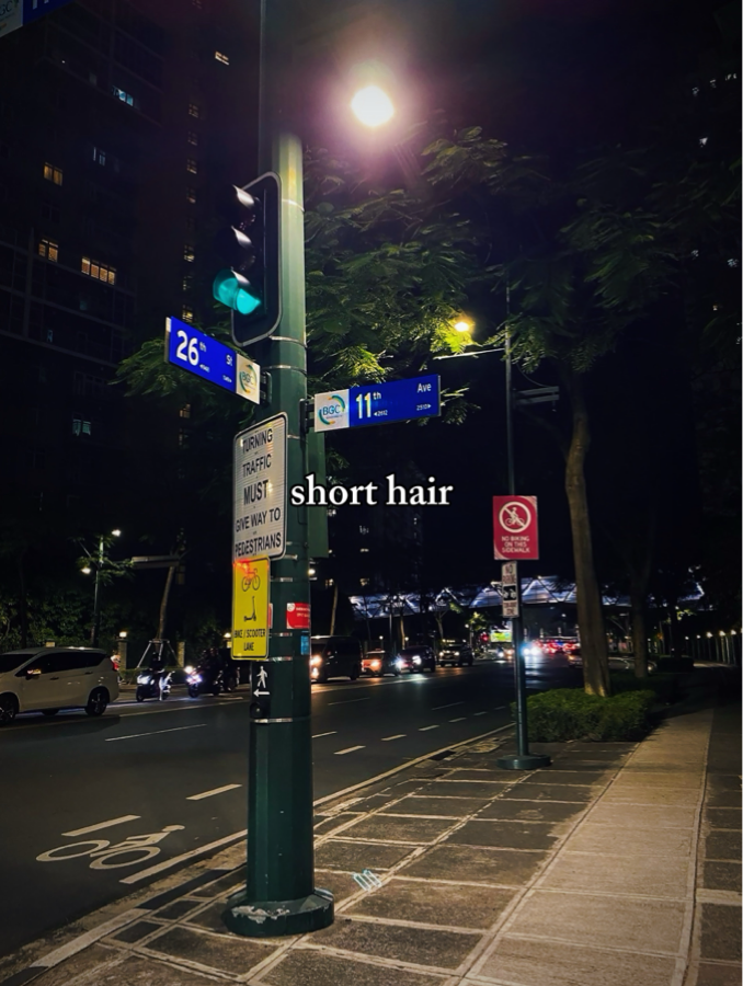 cheveux courts et longs