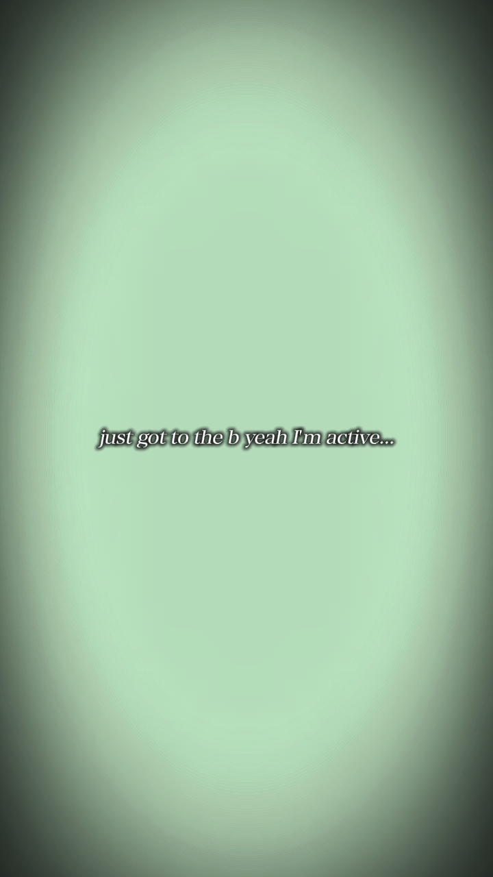 I'm active...