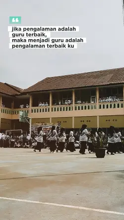 Pengalaman baik
guru
