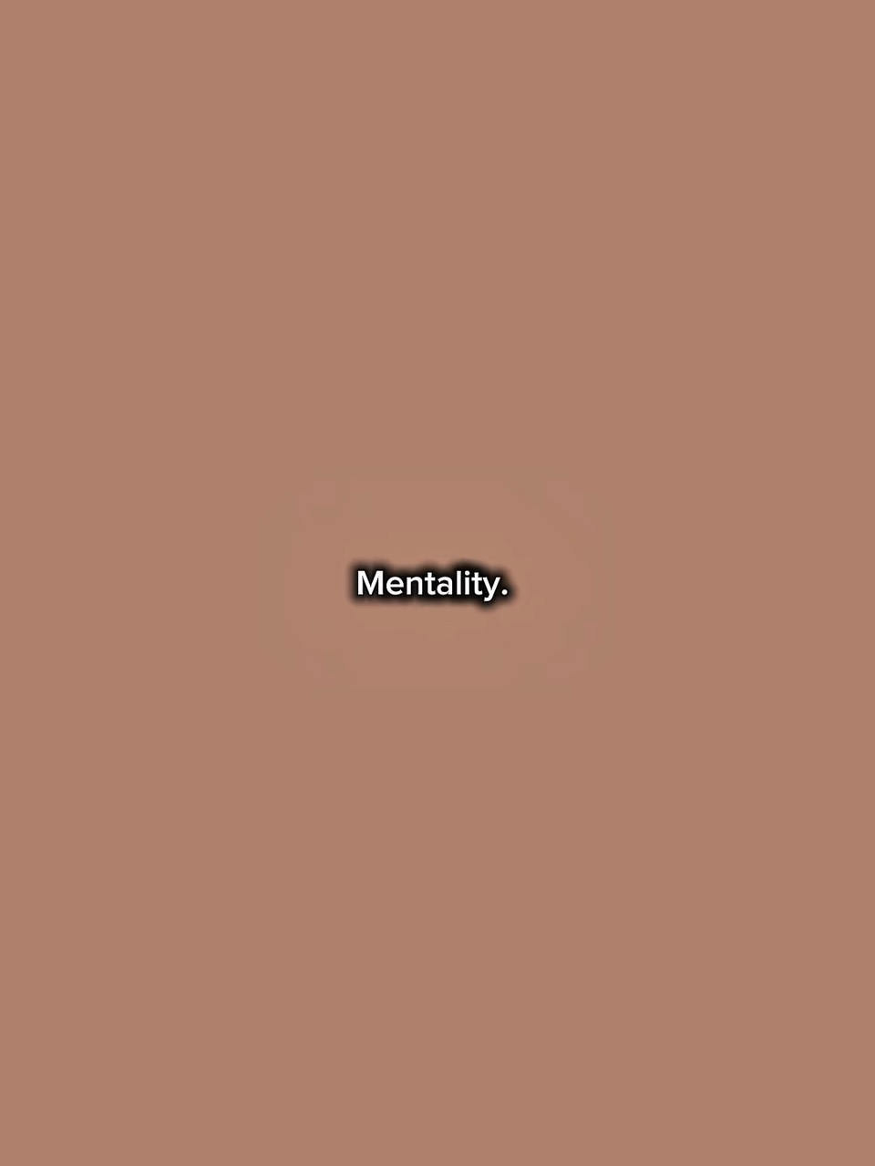 Mentality 