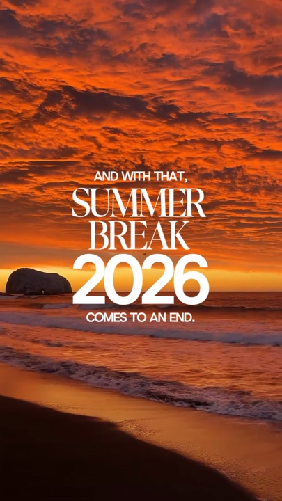 Vacaciones de verano 2026