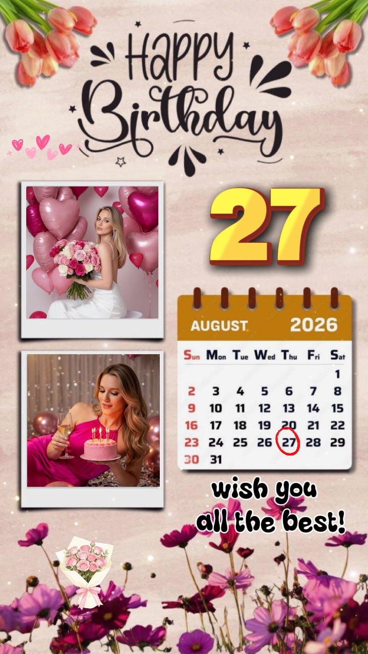 HBD 27 Agustus 2026