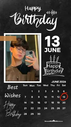 HBD 13 JUNE 2026