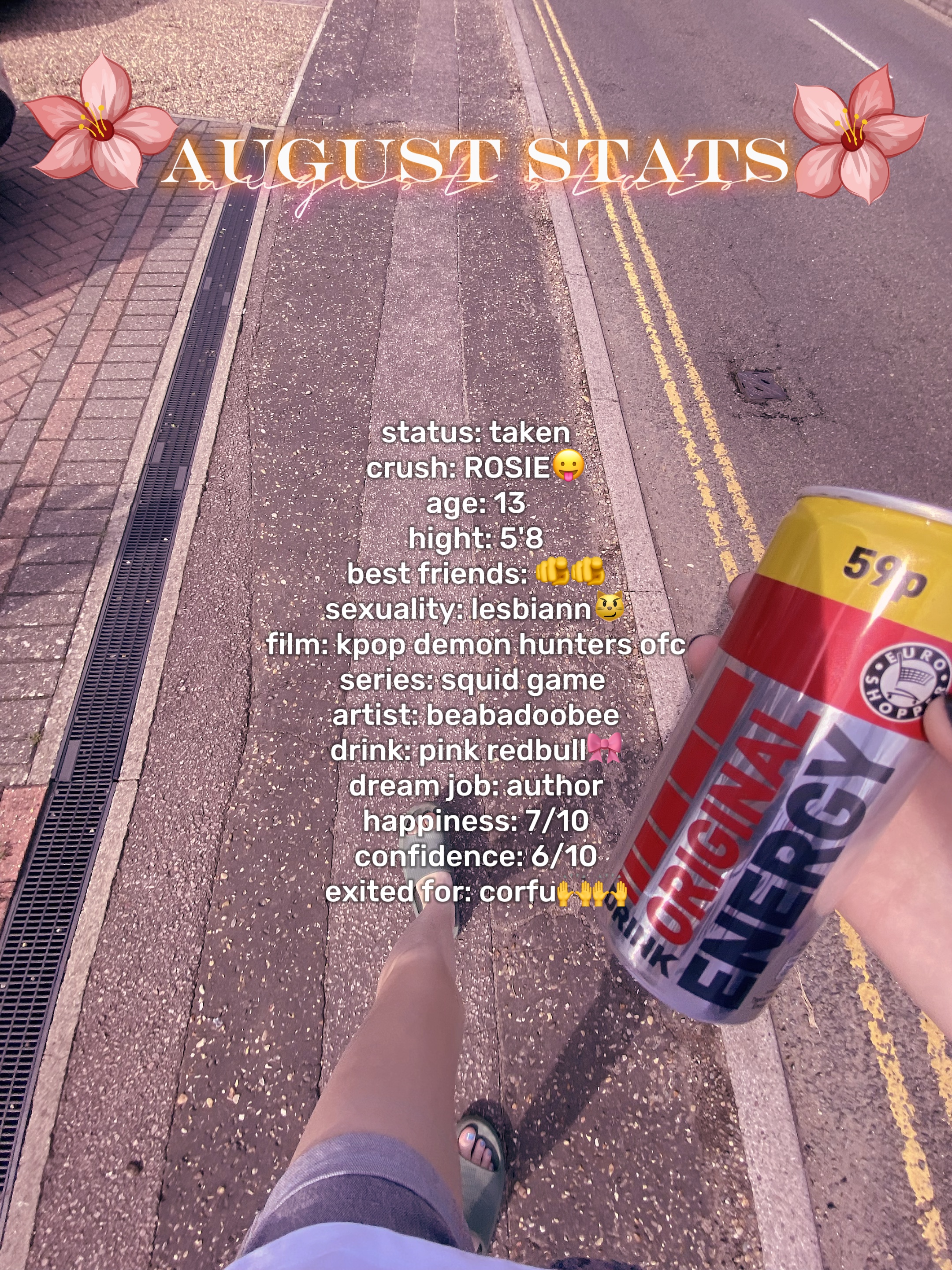 august stats🎀
