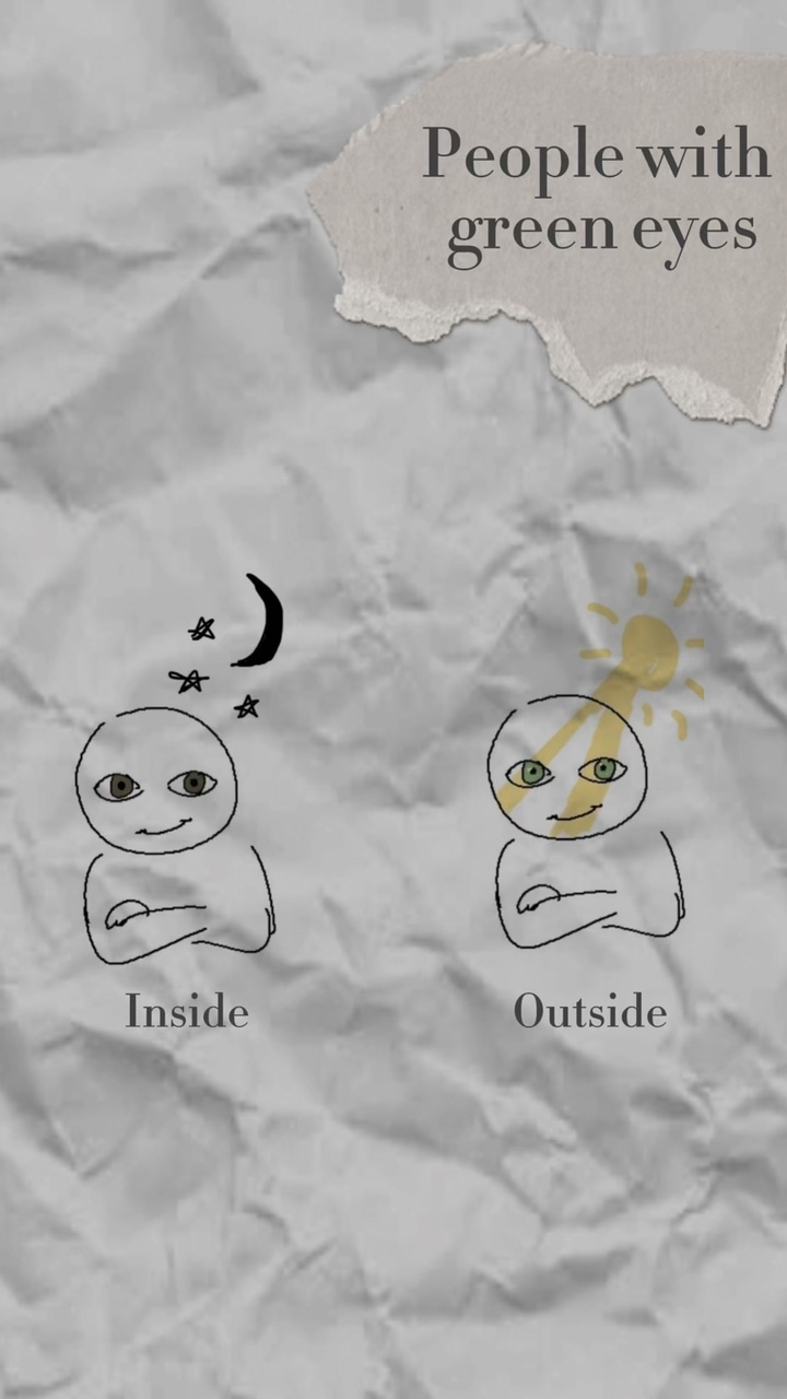 Eye colour change