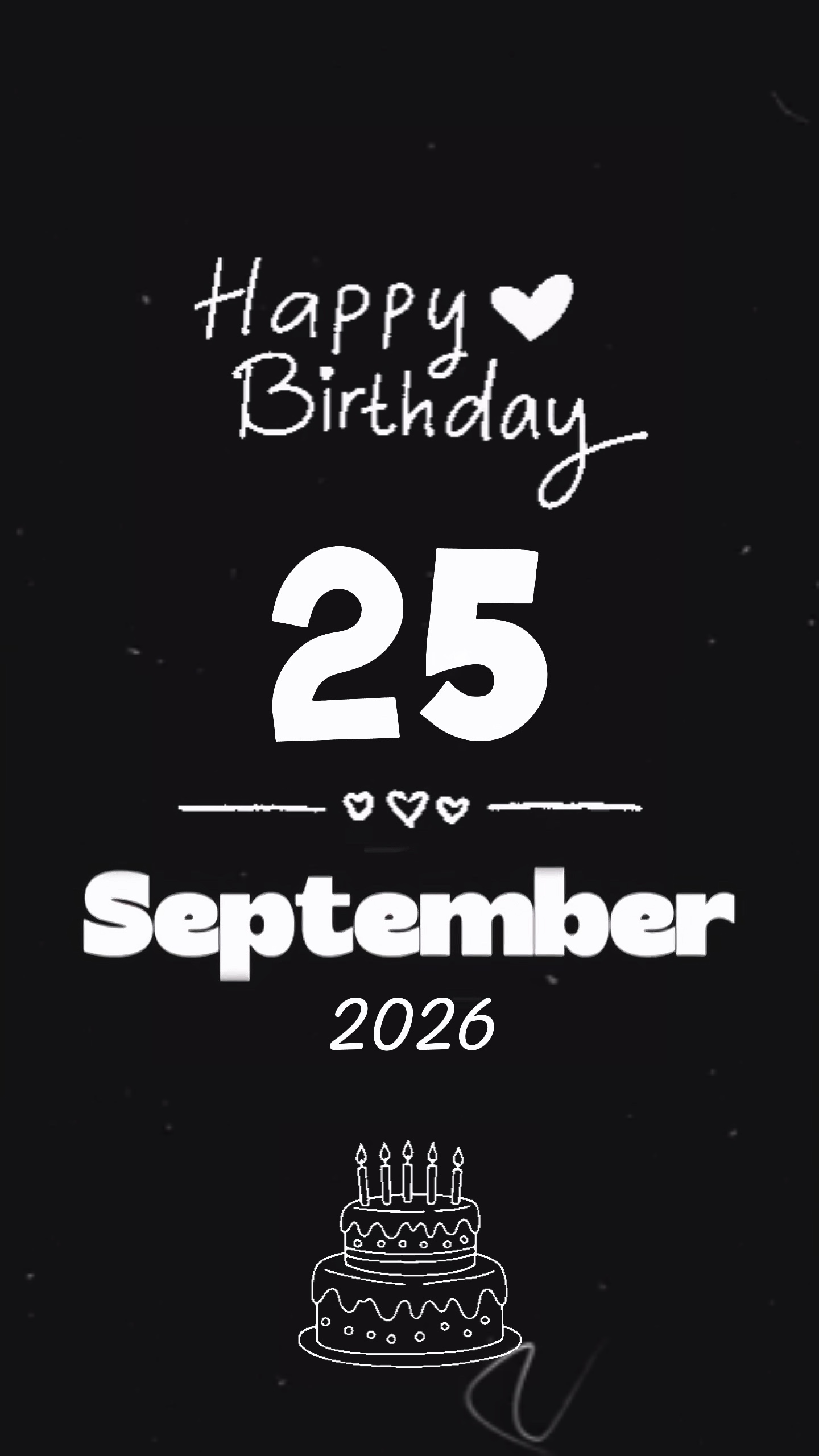 Birthday 25September