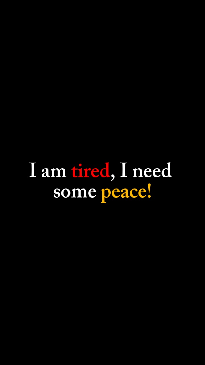 Peace!