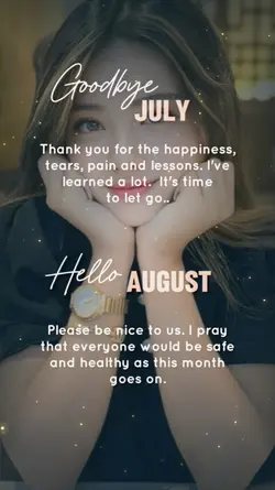 #goodbyejuly