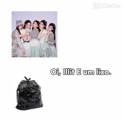 oi,um grupo e o lixo