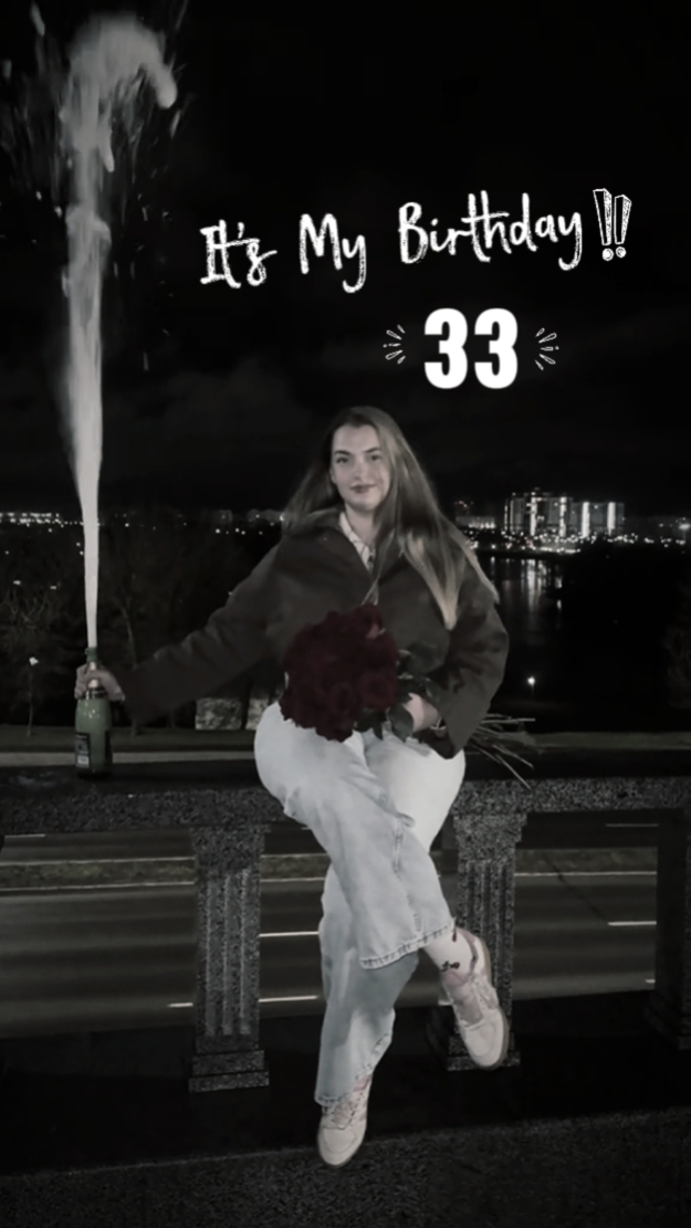 33Aniversário Champanhe