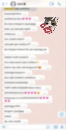 chat kiri blur