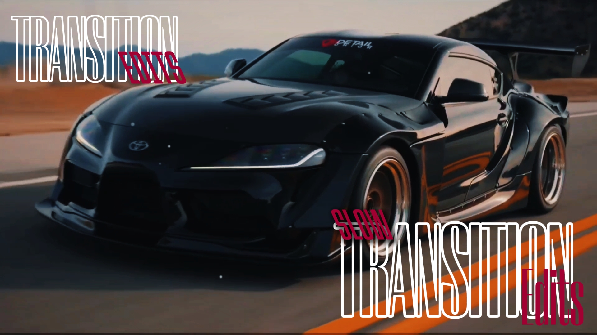 Car edit transition 